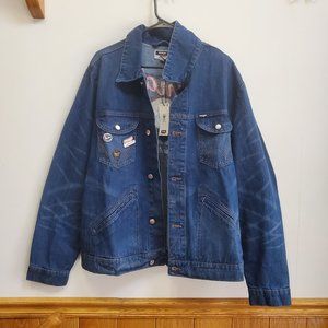 Wrangler Fender Denim Jacket Size XXL
